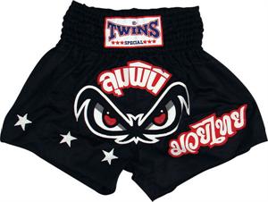 Twins Thai Style Trunks Black